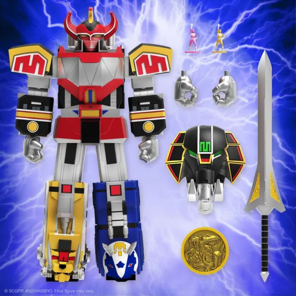 Mighty Morphin Power Rangers figurine Ultimates Dino Megazord - Image 2