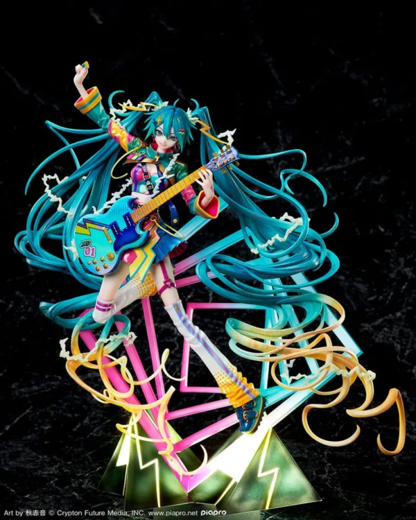 Hatsune Miku statuette PVC 1/7 Japan Tour 2023 Thunderbolt 32 cm