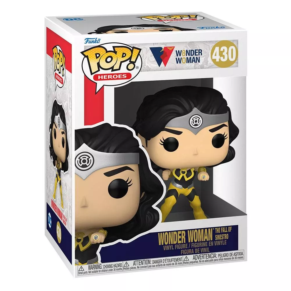 Wonder Woman 80th Anniversary POP! Heroes Wonder Woman (The Fall Of Sinestro) Vinyle Figurine 10cm N°430