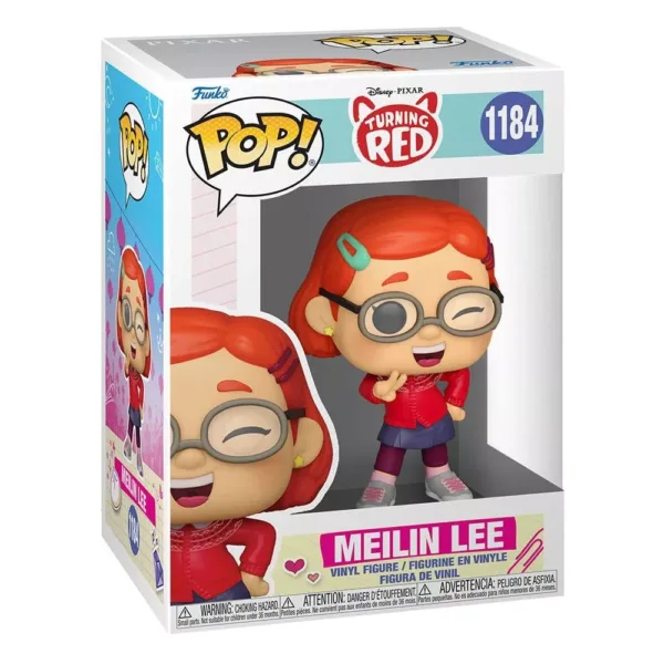 Alerte Rouge Turning Red POP! Disney Mei Lee Vinyle Figurine 10cm N°1184