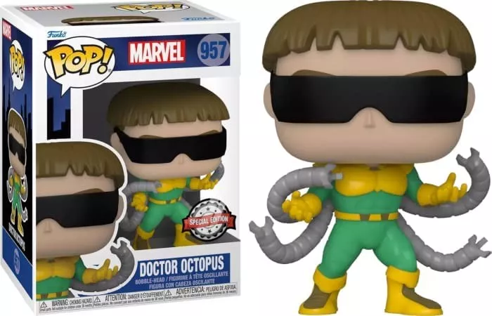 Spider-Man Spiderman The Animated Series POP! Marvel Doctor Octopus Exclusive Special Edition Vinyle Figurine 10cm N°957