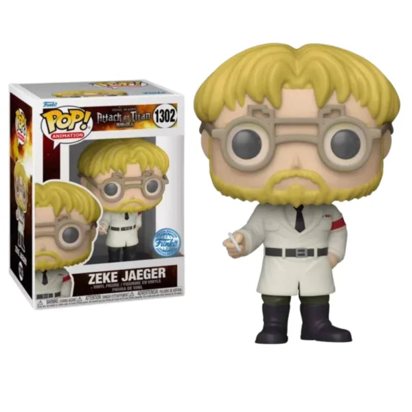 L'Attaque des Titans (SNK) POP! Animation Sieg Jäger Zeke Jaeger Exclusive N°1302