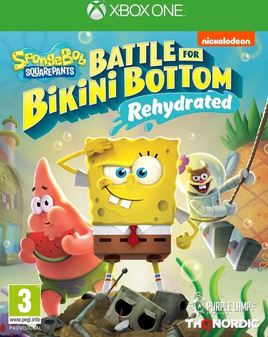 Microsoft SpongeBob SquarePants: Battle for Bikini Bottom Rehydrated Standard Xbox One