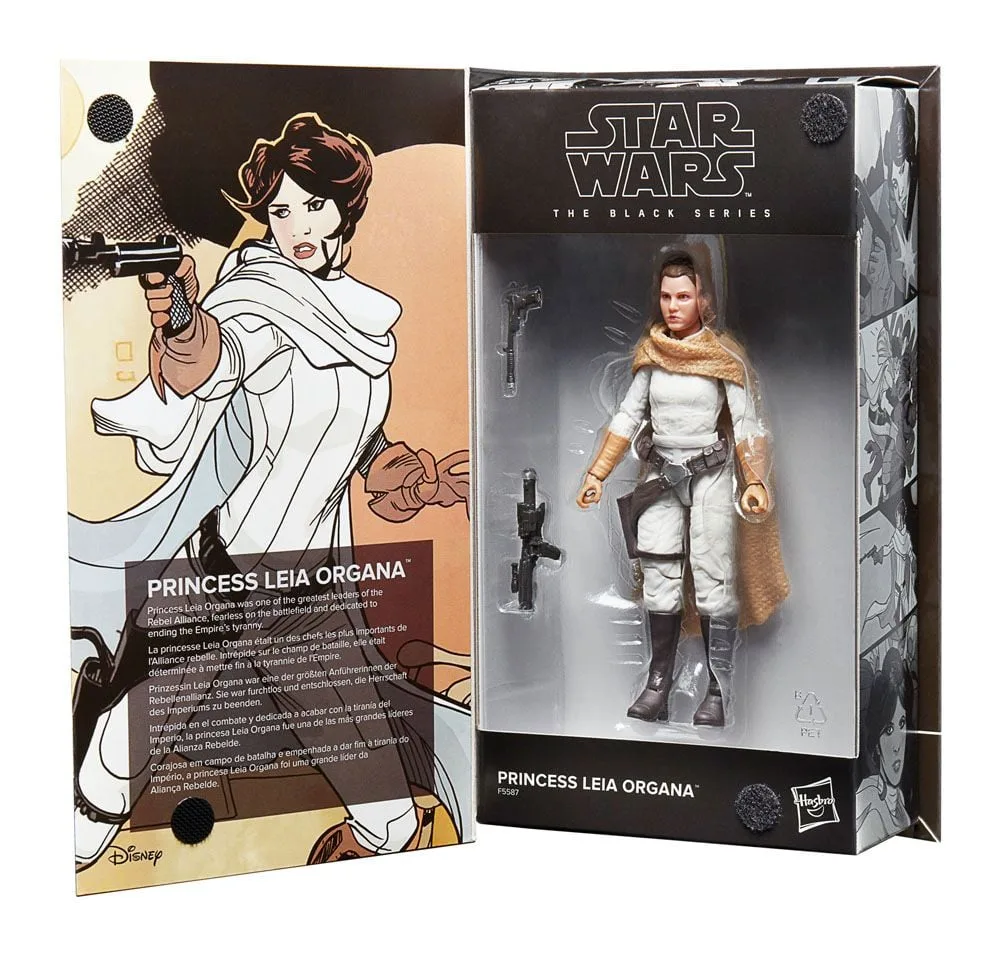 STAR WARS - Princess Leia Organa - Figurine Black series archive 15cm